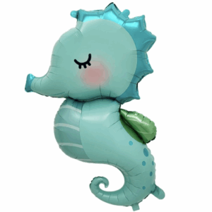 Balloon Foil Seahorse Cute